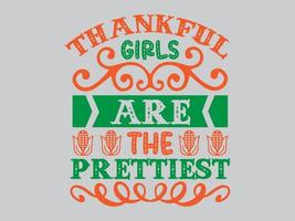Thanksgiving T Shirt Design File vector