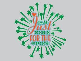Thanksgiving T Shirt Design File vector