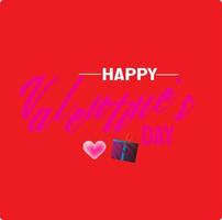 Background valetine day.Valetines vector background template. Happy valentine's day text with empty space for messages with heart and gift valentine element for greeting card design