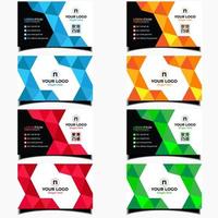 Creative and Professional business card design template vector