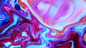 Abstract Acrylic Background Marbling Artwork Texture video