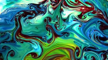 Abstract Classic Fluid Paint ArtWave Texture Ebru Effect video