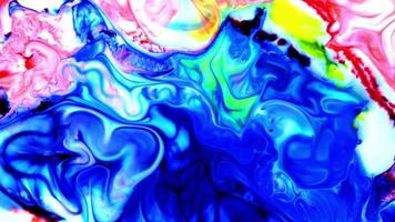 Abstract Classic Fluid Paint ArtWave Texture Ebru Effect video