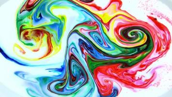 abstrait peinture fluide classique texture artwave effet ebru video