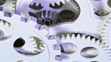 Mechanism Gears and Cogs at Work video