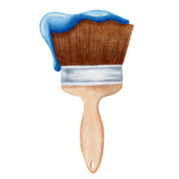 watercolor paint brush oil png