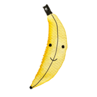 ilustración acuarela de plátano png