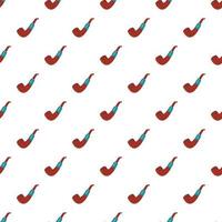Electronic pipe pattern, cartoon style vector