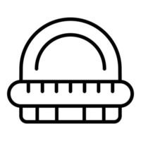 Drier icon outline vector. Air machine vector