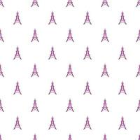 Cell phone tower pattern, cartoon style vector