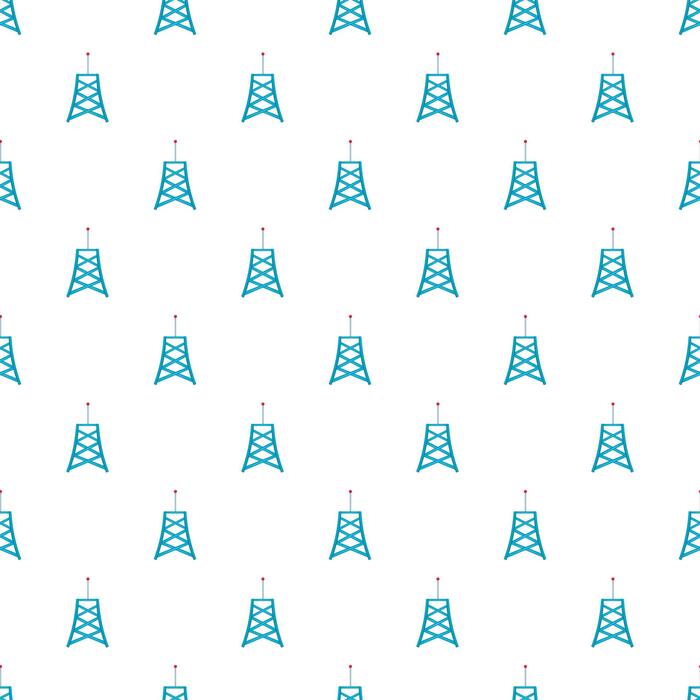 Eiffel Tower Pattern Vector Art, Icons, and Graphics for Free Download