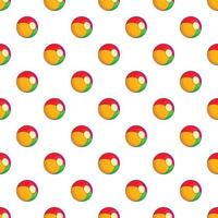 Ball pattern, cartoon style vector