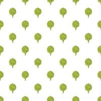 Seeds hops pattern, cartoon style vector