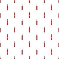 Electronic cigarette pattern, cartoon style vector