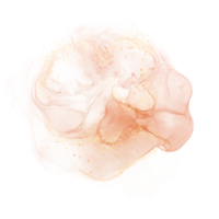 abstract achtergrond met alcohol inkt, marmeren structuur ontwerp met goud schitteren achtergrond voor sjabloon. uitnodiging kaart. groet kaart. bruiloft kaart png