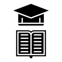 Education Glyph Icon vector