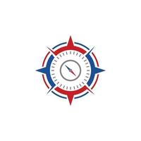 Compass logo template vector icon