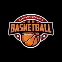 Basketball logo vector design