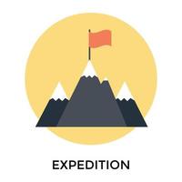 Trendy Expedition Concepts vector