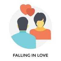 Falling in Love vector