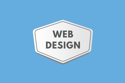 botón de diseño web. web diseño signo icono etiqueta adhesivo web botones vector