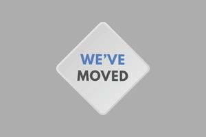 we've moved Button. we have moved Sign Icon Label Sticker Web Buttons vector