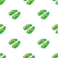 Summer flip-flops pattern seamless vector