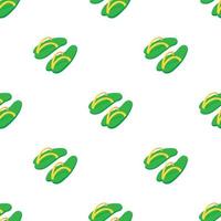 Summer flip-flops pattern seamless vector