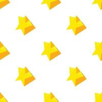 Festive five-pointed star pattern seamless vector