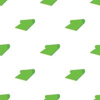 Yoga mat pattern seamless vector