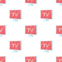 TV screen pattern seamless vector