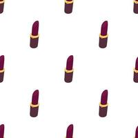 Purple lipstick pattern seamless vector