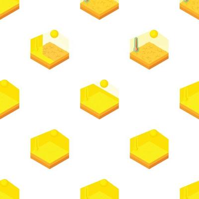 Drought pattern seamless vector