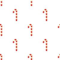 Candy cane pattern seamless vector