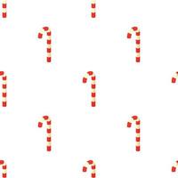 Candy cane pattern seamless vector