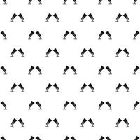 Spotlights pattern, simple style vector