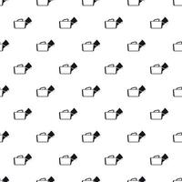 Medical bag pattern, simple style vector