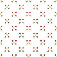 Two arrows LGBT pattern, cartoon style vector