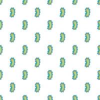 Egg cell pattern, cartoon style vector