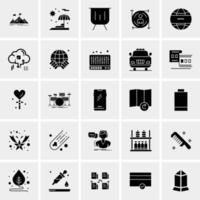 25 Universal Business Icons Vector Creative Icon Illustration to use in web and Mobile Related project