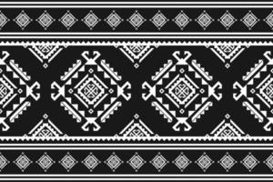 Carpet tribal pattern art. Geometric ethnic seamless pattern traditional. American, Mexican style. vector