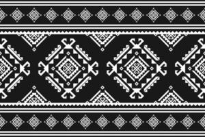 Carpet tribal pattern art. Geometric ethnic seamless pattern traditional. American, Mexican style. vector