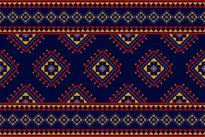 Carpet ethnic tribal pattern art. Geometric ethnic seamless pattern in tribal. Mexican style. vector