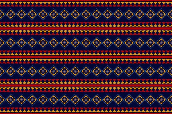 Fabric Aztec pattern background. Geometric ethnic oriental seamless pattern traditional. Mexican style.