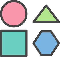 Shapes Vector Icon Design