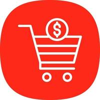 Shopping Cart Vector Icon Design