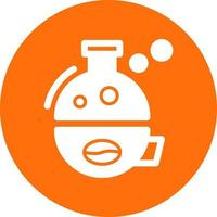 Coffee Science Vector Icon Design