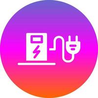 Charging Station Vector Icon Design