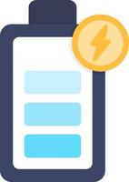 Charging Battery Creative Icon Design vector