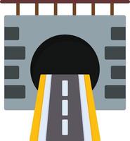 diseño de icono creativo de túnel vector